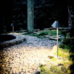 Svítidlo MEGATRON antracit hliník/sklo