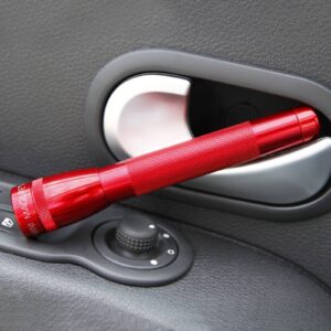 Svítidlo Maglite červená hliník