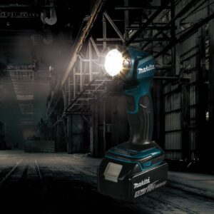 Svítidlo Makita tyrkysová/černá plast