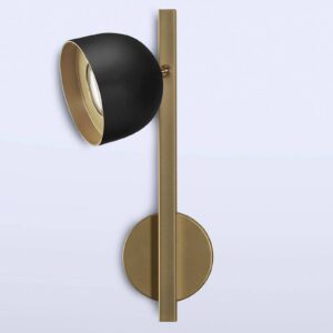 Svítidlo Marchetti zlatá/černá kov