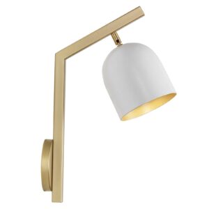 Svítidlo Marchetti zlatý/bílý kov