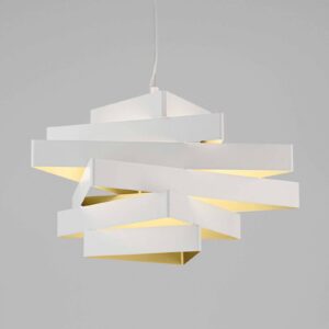 Svítidlo Marchetti bílá/zlatá kov