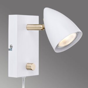 Svítidlo Markslöjd bílá/mosaz kov