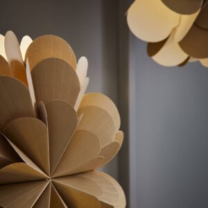 Svítidlo Markslöjd zlatá/černá papír/kov