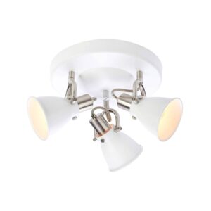 Svítidlo Markslöjd bílá/ocelově šedá kov