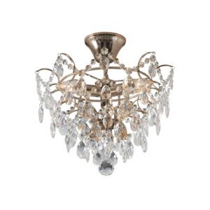 Svítidlo Markslöjd čirá/zlatá křišťál/kov