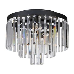 Svítidlo Markslöjd černá/čirá kov/sklo