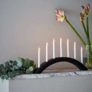 Svítidlo Markslöjd černá dřevo/plast