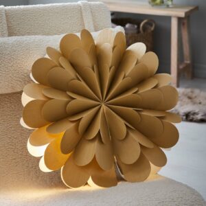 Svítidlo Markslöjd zlatý papír/plast