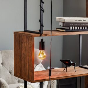 Svítidlo Markslöjd černé kov/textil