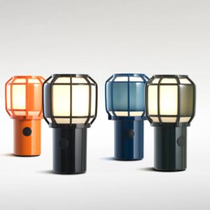 Svítidlo Marset modrá polykarbonát/polyetylen/kov