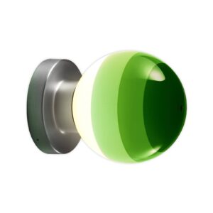 Svítidlo Marset zelená/grafit kov/sklo