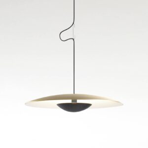 Svítidlo Marset mosaz/bílá/černá kartáčovaný hliník