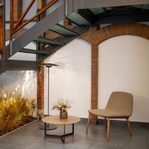 Svítidlo Marset wenge/bílá/černá dřevo lisované/hliník