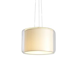 Svítidlo Marset perlově bílý sklo/polyester