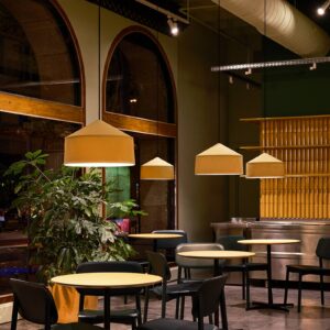 Svítidlo Marset světle žlutá polyetylen