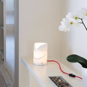 Svítidlo Martinelli Luce mramor bílý mramor/metakrylát