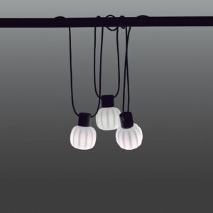 Svítidlo Martinelli Luce černý/bílý litá pryskyřice/plast