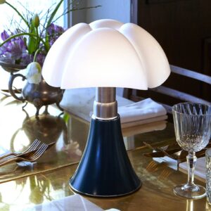 Svítidlo Martinelli Luce zelený/nerezová ocel satinovaná/opálový bílý nerezová ocel/methakrylát