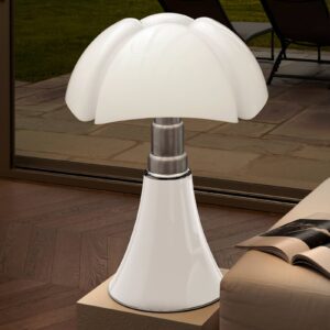 Svítidlo Martinelli Luce ušlechtilá ocel satinovaná/opálově bílá kov/ušlechtilá ocel/metakrylát