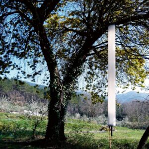 Svítidlo Martinelli Luce opálová/černá metakrylát/umělá pryskyřice