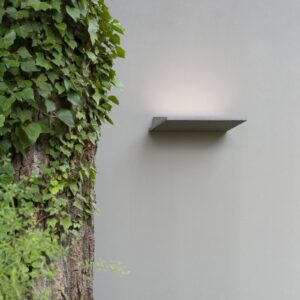 Svítidlo Martinelli Luce betonový šedý/opálový beton/sklo