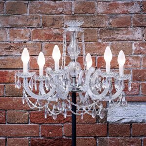 Svítidlo Masiero průhledná/antracit plast/kov