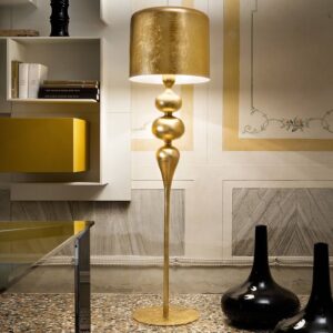 Svítidlo Masiero zlato kov/pryskyřice/sklo