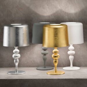 Svítidlo Masiero tmavě šedý umělá pryskyřice/polyuretan/hliník