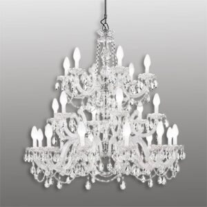 Svítidlo Masiero průhledná plast/kov