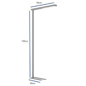 Svítidlo Maul stříbrná hliník/ocel