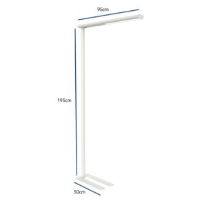 Svítidlo Maul bílá hliník/ocel