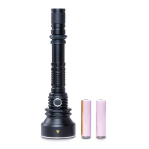 Svítidlo Maul matná černá hliník/sklo