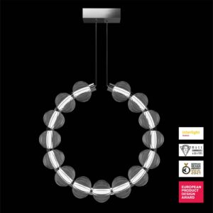 Svítidlo Maytoni chrom/transparentní kov/sklo/akryl