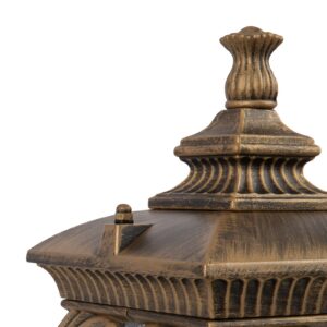 Svítidlo Maytoni zlatá s černou/čirá hliník/sklo