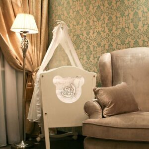 Svítidlo Maytoni mosaz/béžová kov/Organza