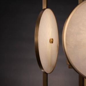 Svítidlo Maytoni zlatý/bílý kov/mramor