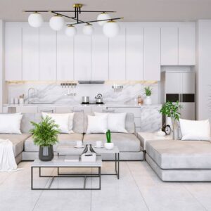 Svítidlo Maytoni matná zlatá/černá/bílá sklo/kov