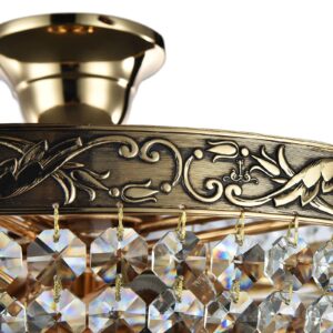 Svítidlo Maytoni zlatý kov/sklo