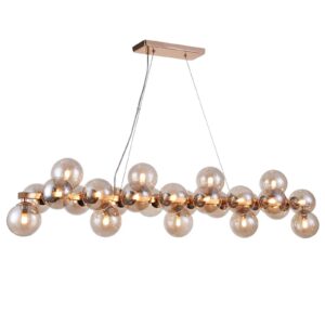 Svítidlo Maytoni zlatá kov/sklo