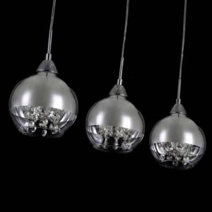 Svítidlo Maytoni nikl/čirá kov/sklo/křišťál