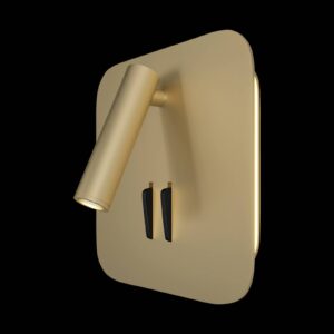 Svítidlo Maytoni matná zlatá/černá hliník