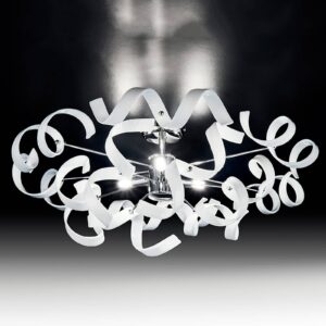 Svítidlo Metallux chrom kov/křišťál