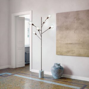 Svítidlo Modo Luce olověná šedá/šedá kov/beton