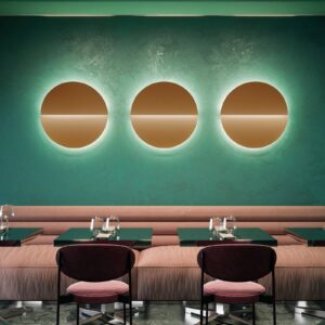 Svítidlo Modo Luce matná zlatá kov