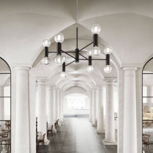 Svítidlo Modo Luce černé kov