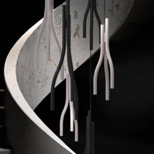 Svítidlo Molto Luce křída hliník