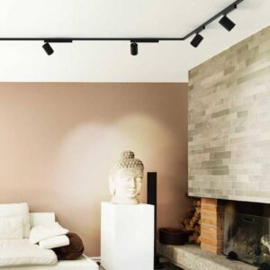 Svítidlo Molto Luce černá hliník/plast