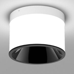 Svítidlo Molto Luce bílý matný/černý hliník