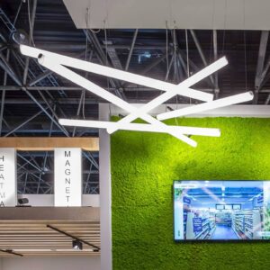 Svítidlo Molto Luce bílá hliník